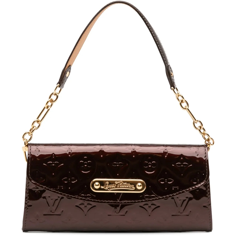 Louis Vuitton Schultertasche Monogram Vernis Sunset Boulevard lila