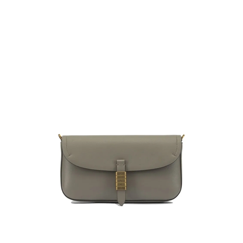 Pinko Schultertasche Leather Crossbody Bag Grey
