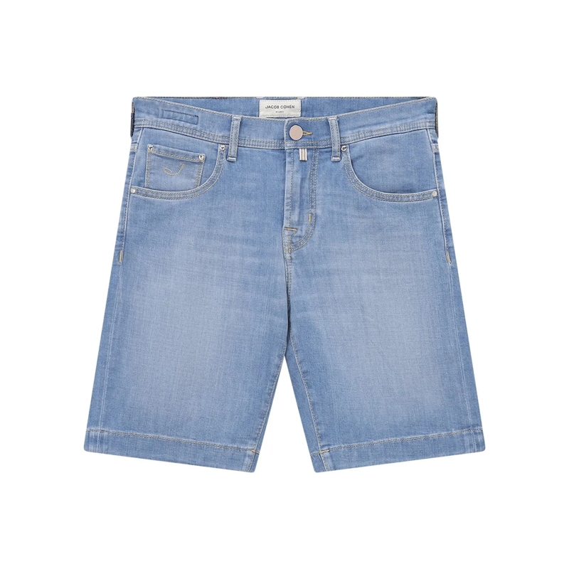 Jacob Cohen Bermuda Shorts Slim-Fit Shorts Nicolas blau