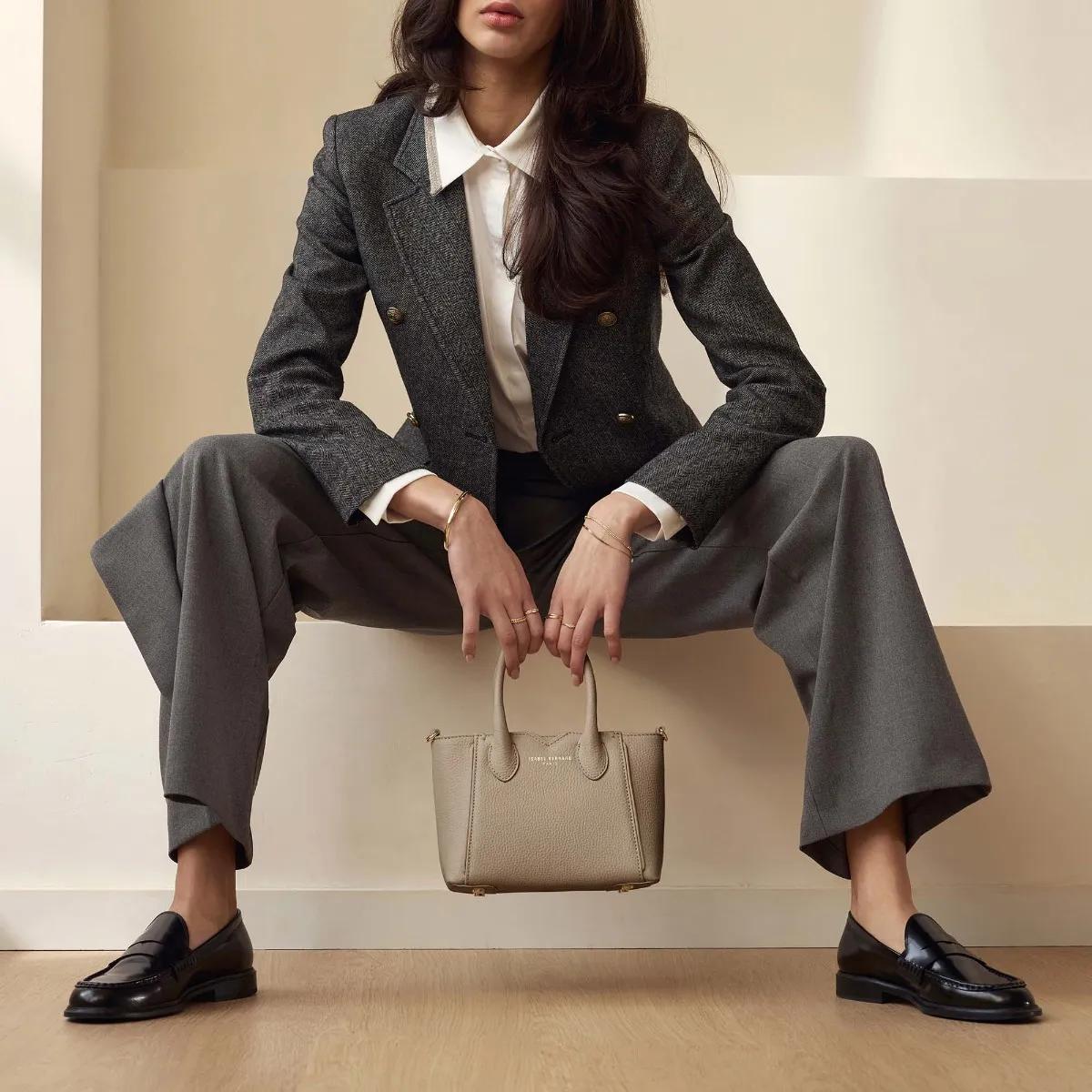 Isabel Bernard Crossbody bags Honoré Cloe Mini Handtasche in taupe