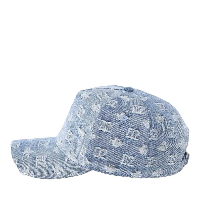 Dsquared2 Casquette de baseball Cap mit Allover-Logo blau(Image 5)