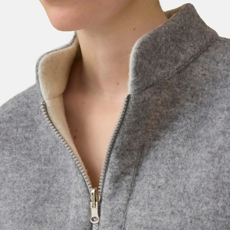 Helene Galwas Übergangsjacke Wende Blouson Jacke LUISE weiss(Image 4)