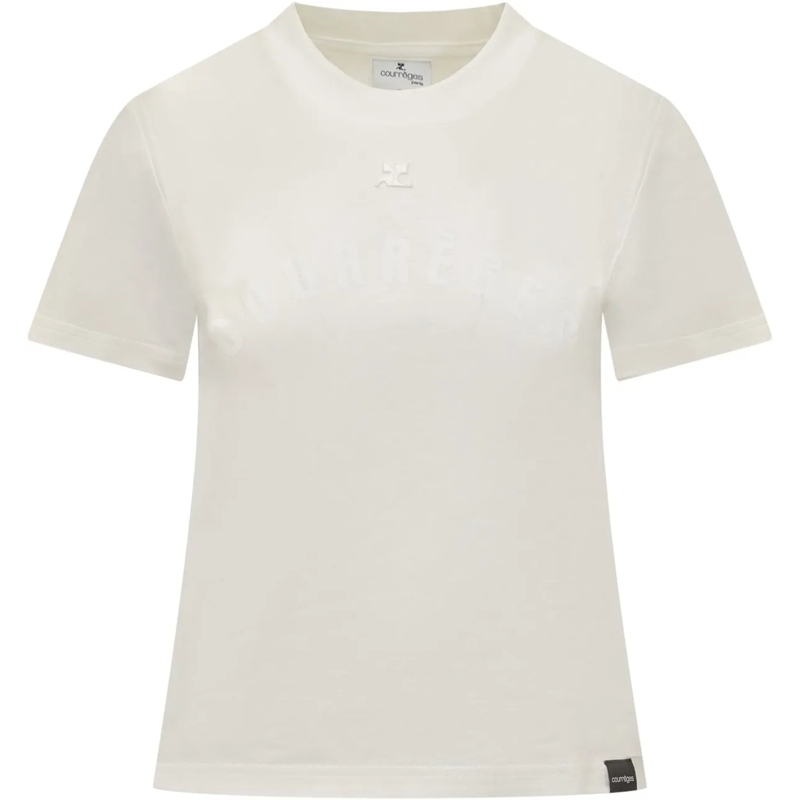 Courrèges T-shirt T-Shirt Courreges weiß