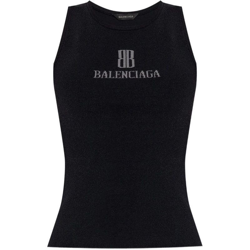 Balenciaga Top Top Black schwarz
