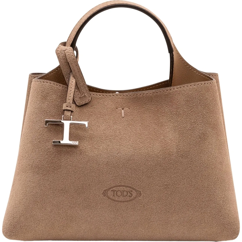 Tod's Tote Borsa a Spalla Micro beige