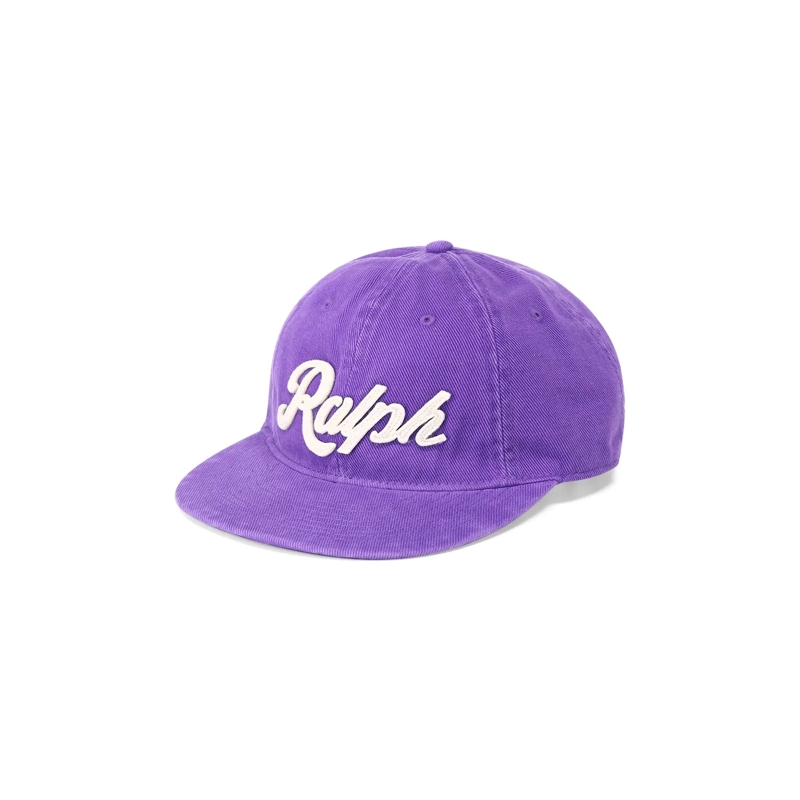 Polo Ralph Lauren Casquette de baseball Cap aus Baumwolle lila