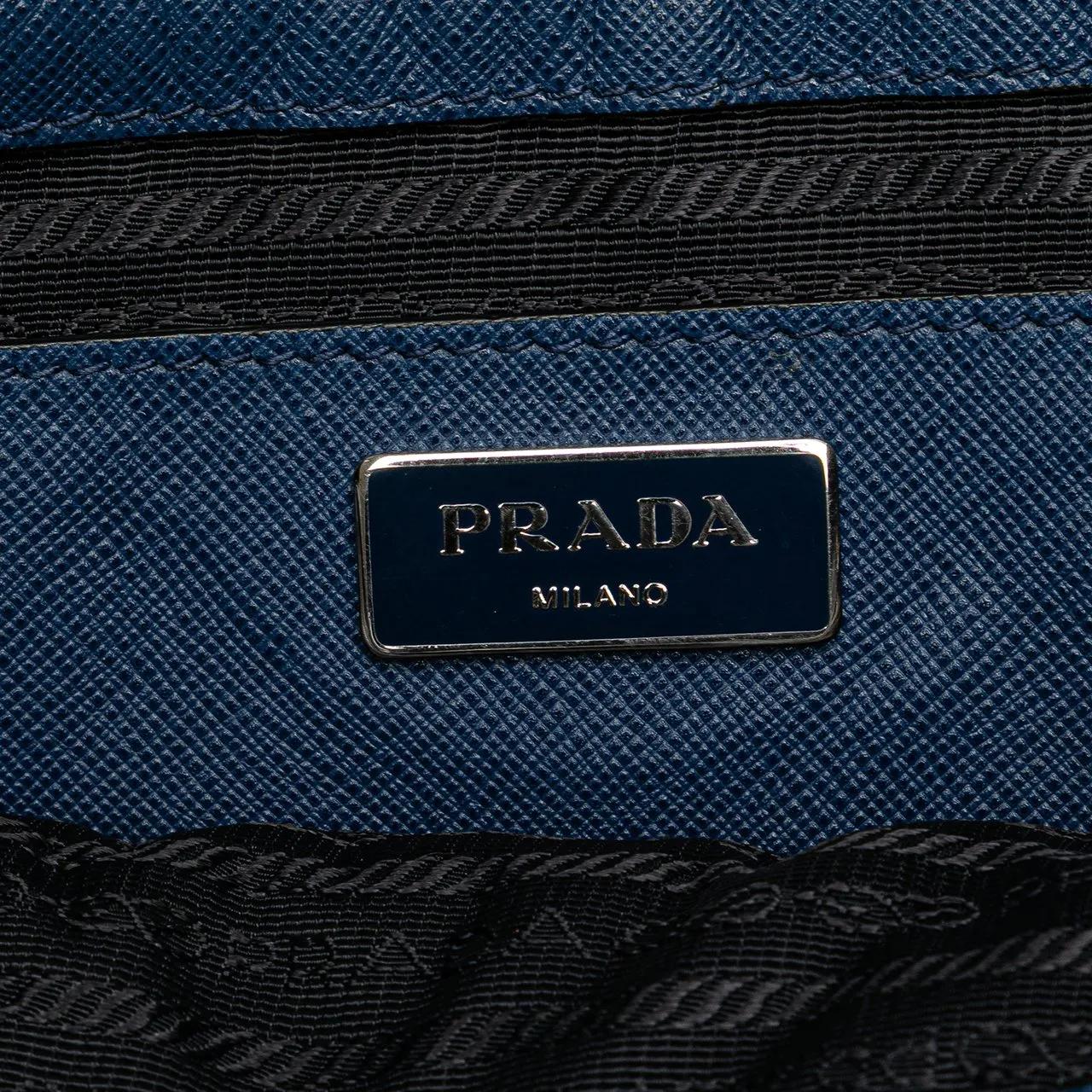Thumbnail - Prada Hobo Bags - Saffiano Soft Tote - Gr. unisize - in Blau - für Damen