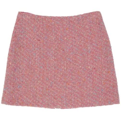 Moschino Midi-Röcke Moschino Couture Wool Mini Skirt rose