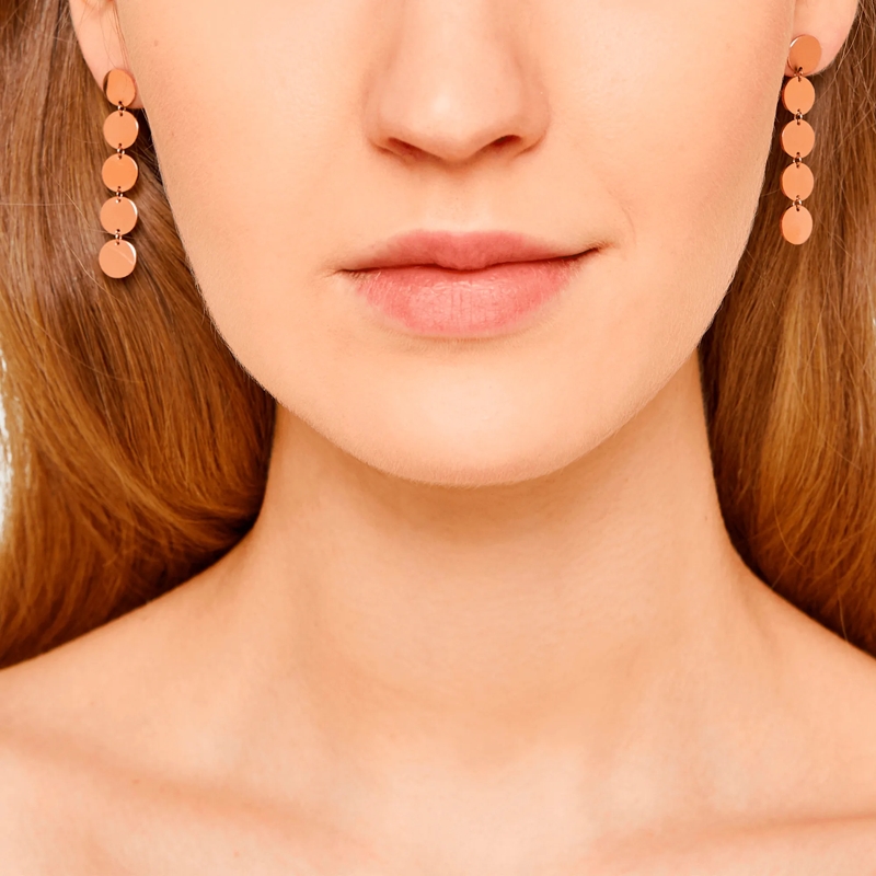 Liebeskind Berlin Ohrstecker Edelstahl The Mirror rose(Image 2)