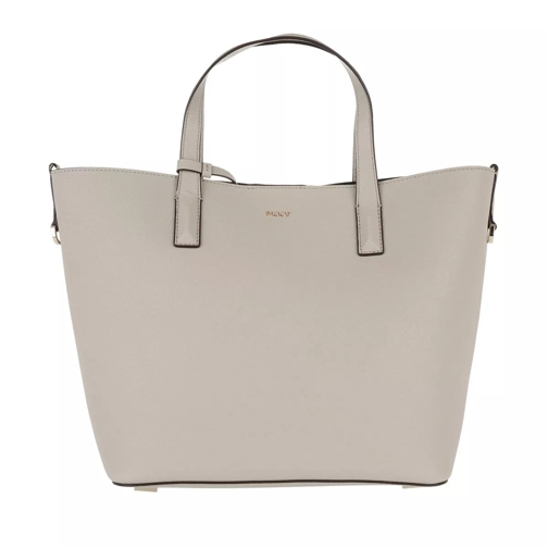DKNY Bryant Park Bonded Saffiano Leather Tote Blush Grey Tote