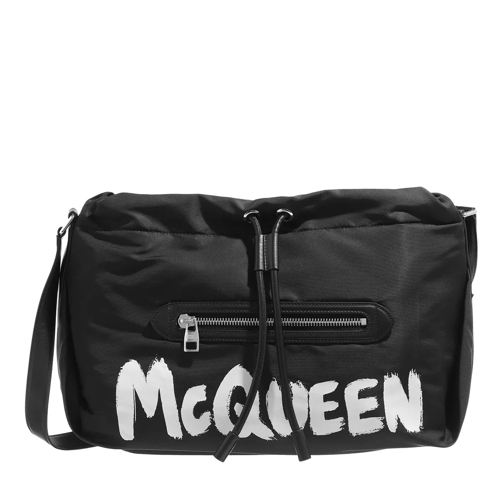 Alexander McQueen The Ball Bundle Bag Black/White Crossbody Bag