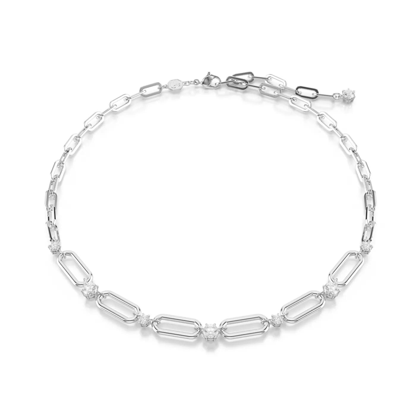 Swarovski Halskette - Swarovski Constella Silberfarbene Kette 5683360 - Gr. unisize - in Silber - für Damen