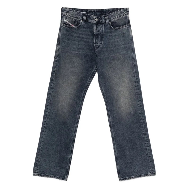 Diesel Jeans Faded Blue Denim Jeans Grey