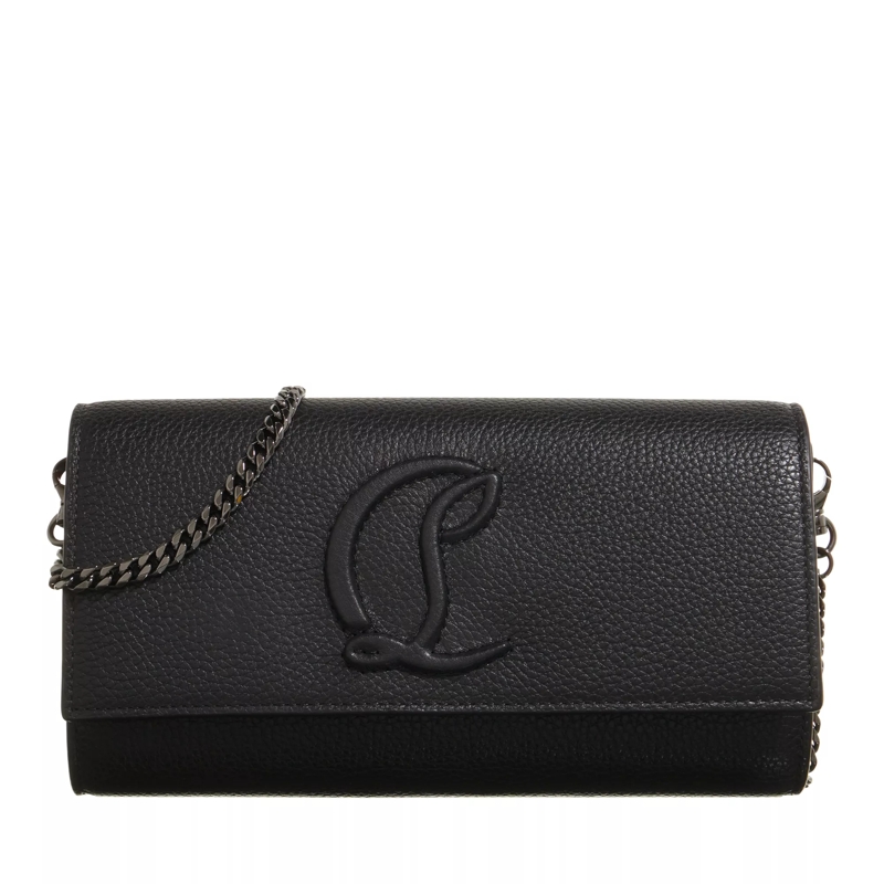 Christian Louboutin Wallet On A Chain By My Side Wallet On A Chain Black