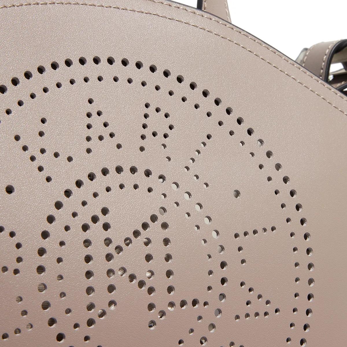 Karl Lagerfeld Shoppers & Totes K Circle Sm Tote Perforated in taupe