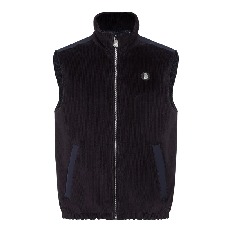 BILLIONAIRE Weste Kurze Weste schwarz