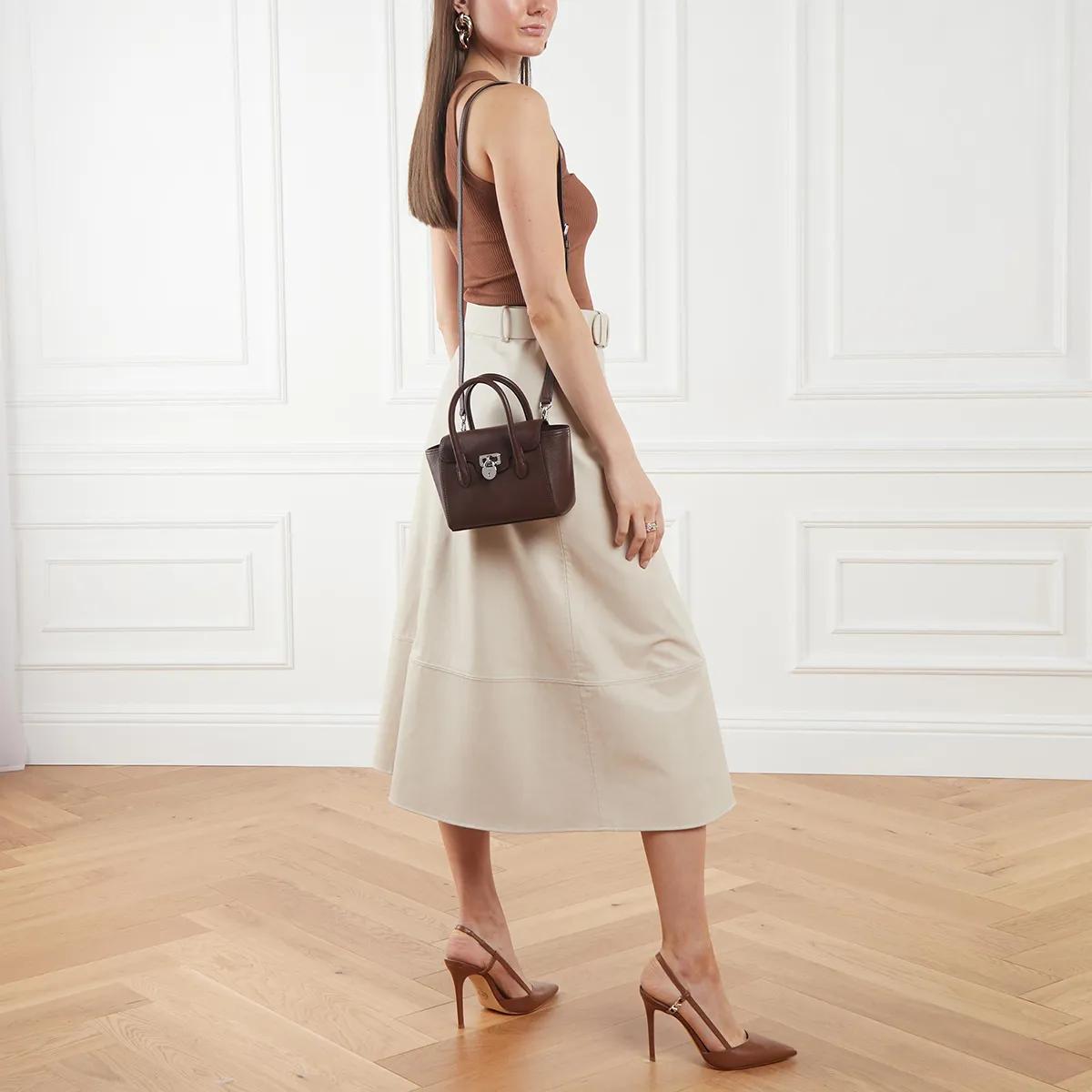 Lauren Ralph Lauren Satchels Tnnr Sm Schl-Satchel-Small in bruin