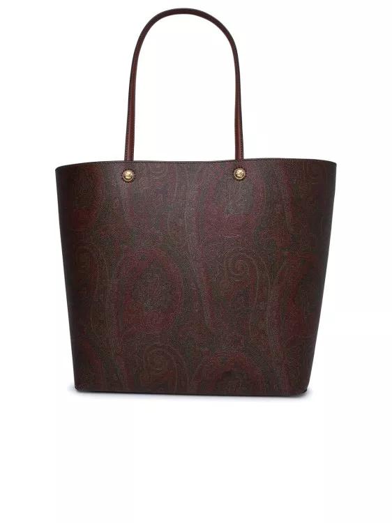 Etro Totes - Brown Leather Blend Bag - Gr. unisize - in Braun - für Damen