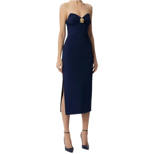 Elisabetta Franchi Robes midi Dresses Blue blau (Image 3)