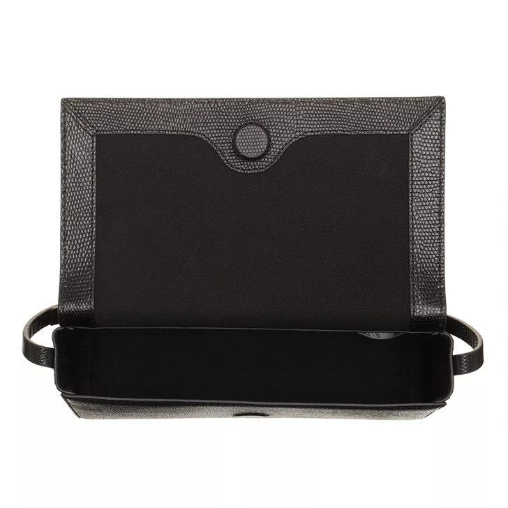 By Malene Birger Small leather handbag female Black Clutch