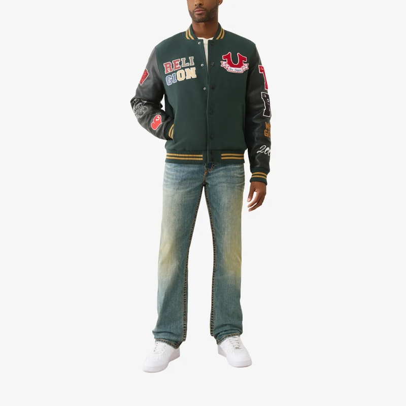 True Religion Blouson Collgejacke CAT bunt(Image 2)