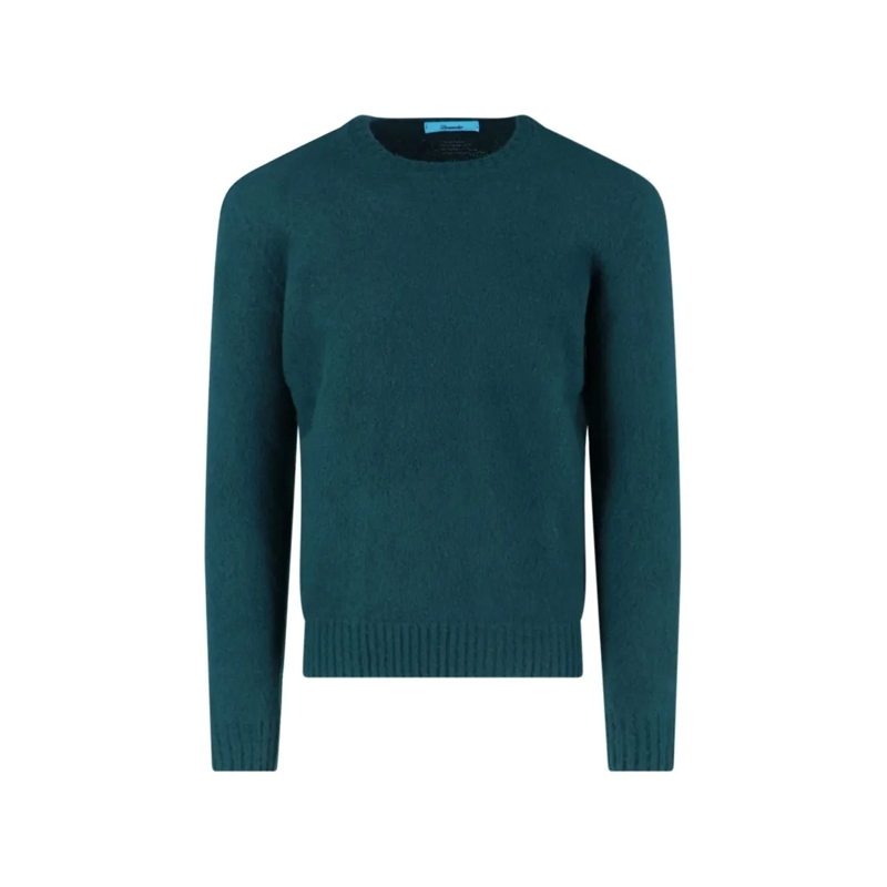 Drumohr Pull Wool Sweater – Green Green