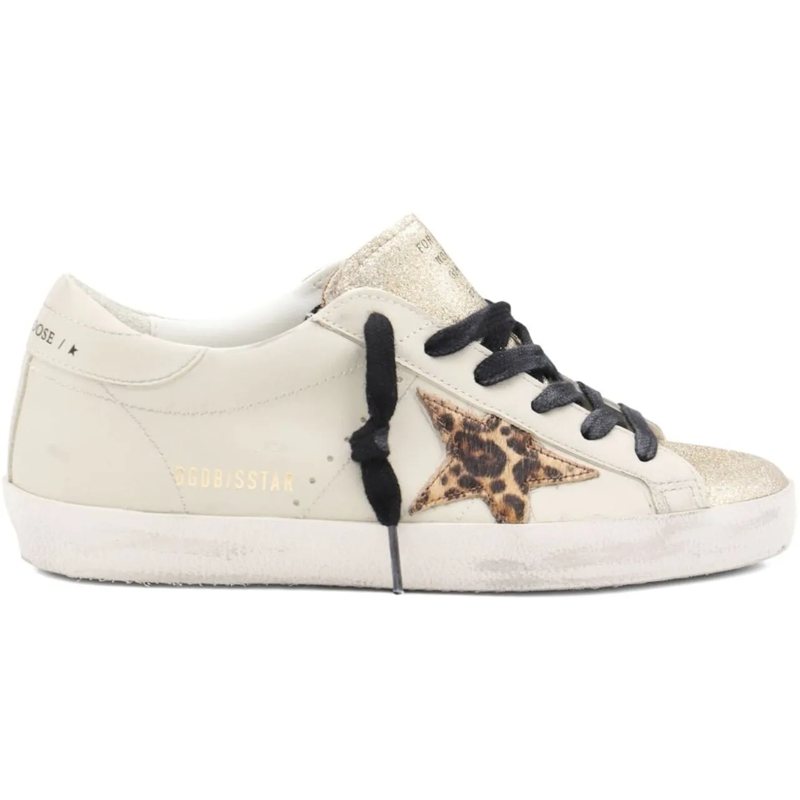 Golden Goose Low-Top-Sneaker Sneakers Lightbeigedark Rted beige