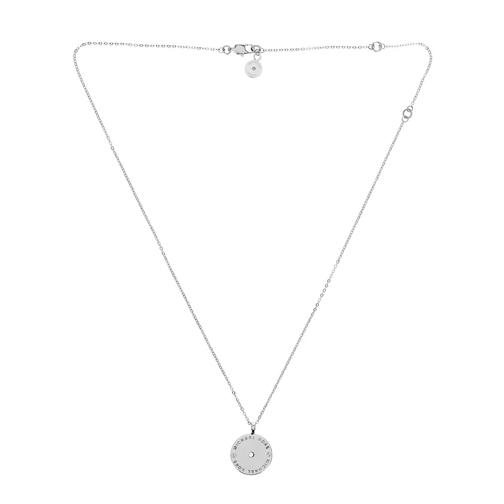 Michael Kors Heritage Necklace Silver Kort halsband