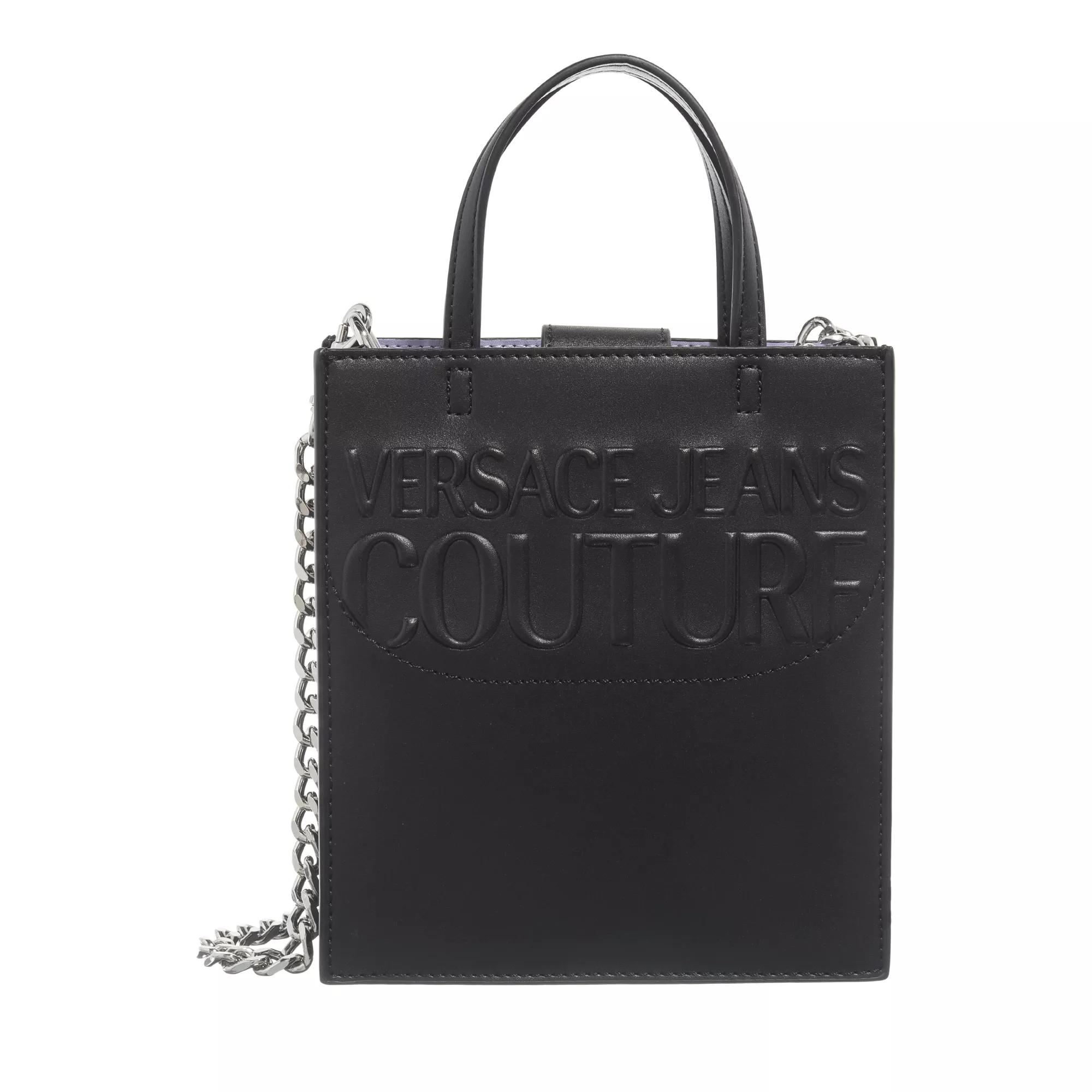 Versace Jeans Couture Institutional Logo Black | Crossbody Bag