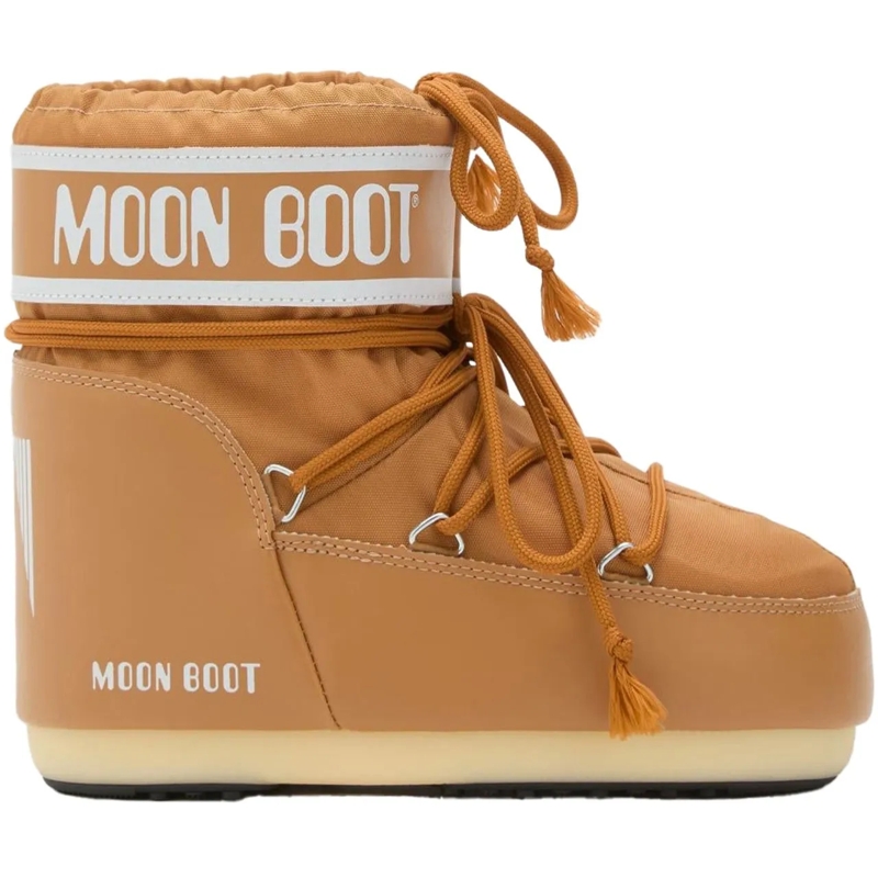 Moonboot Stiefel Dames Icon Low Nylon Bruin braun