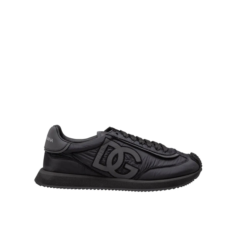 Dolce&Gabbana Low-Top-Sneaker Heren Cushion Sneaker Zwart schwarz