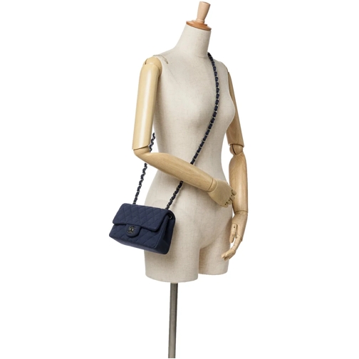 Chanel Sac à bandoulière 2016-2017 Mini Rectangular Classic Jersey Single F blau (Image 19)