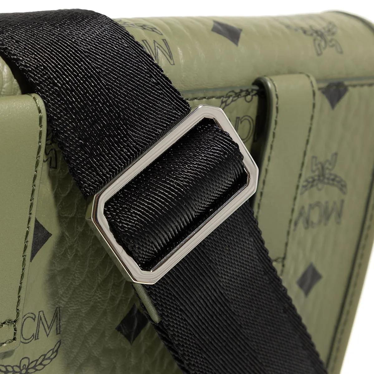 MCM Laptoptassen Aren Messenger Mini in groen