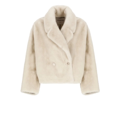 Valentini 1972  Synth Fur Coat Neutrals