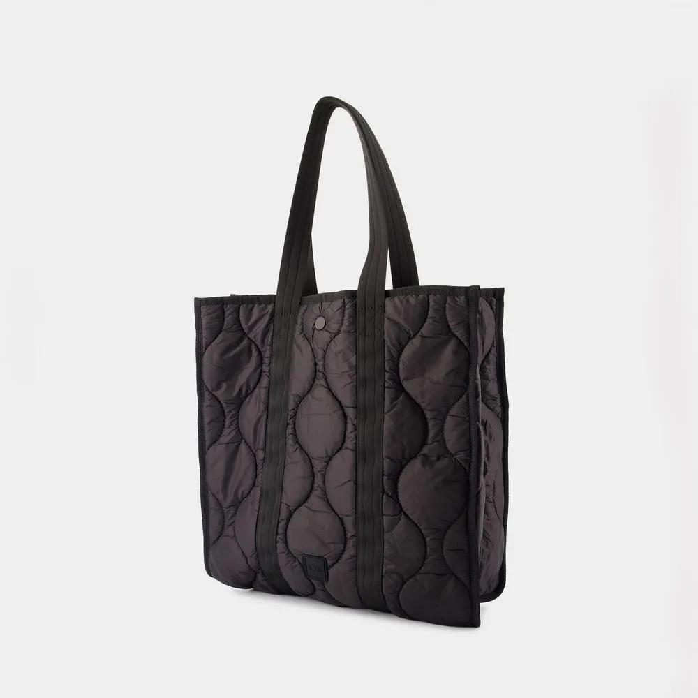 A.P.C. Tote - Louise Shopper Bag - Nylon - Black - Gr. unisize - in Schwarz - für Damen