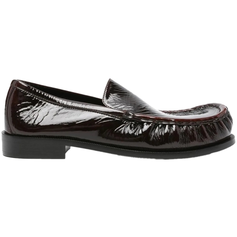 Dries Van Noten Loafer Flat Shoes Dark Brown braun