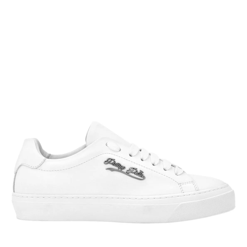 Philipp Plein Low-Top-Sneaker Sneaker Signature weiss