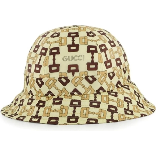 Gucci  Horsebit Logo Bucket Hat mehrfarbig