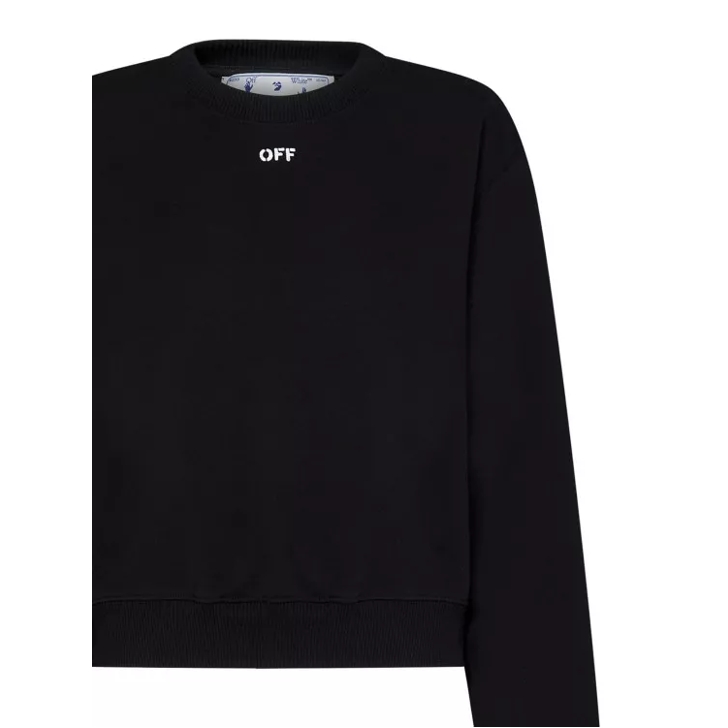 Off white outlet sweatshirt black