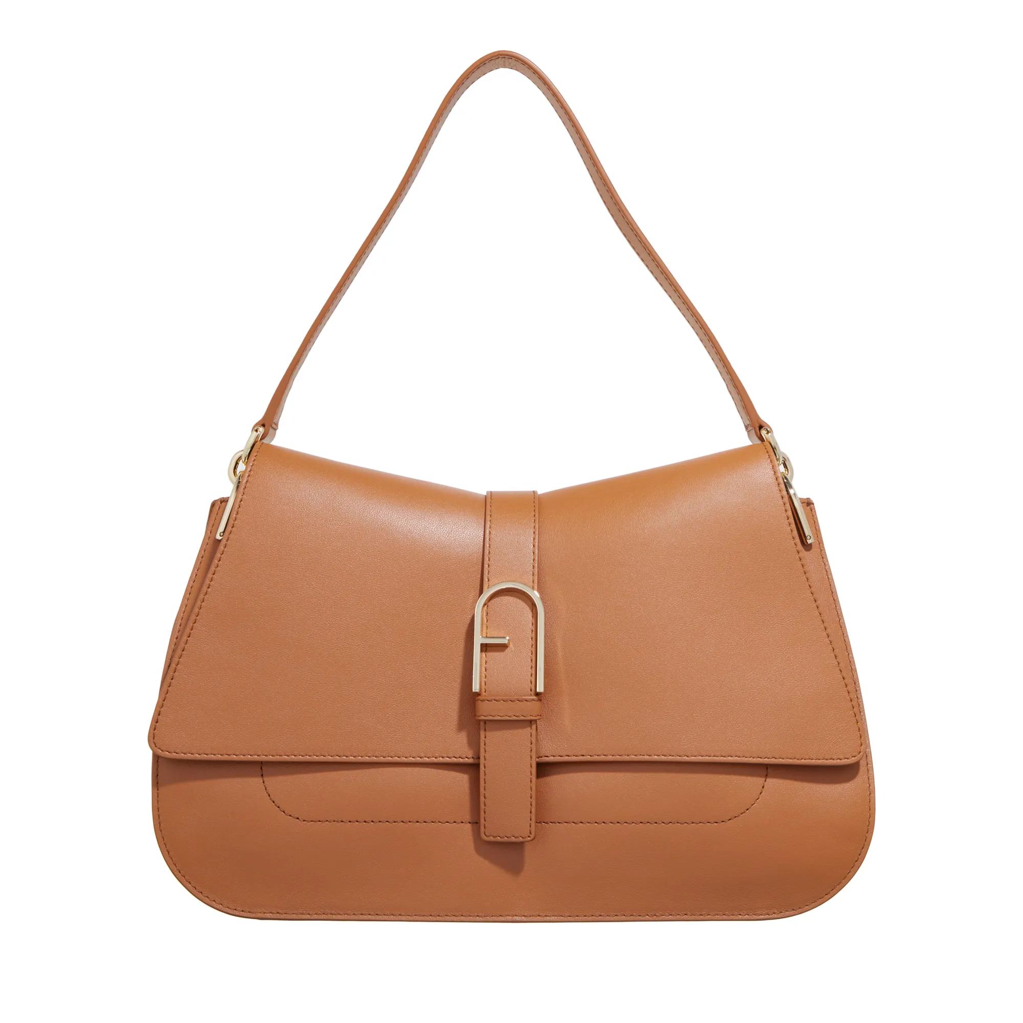 Furla Satchel Bag - Furla Flow L Top Handle - Gr. unisize - in Braun - für Damen