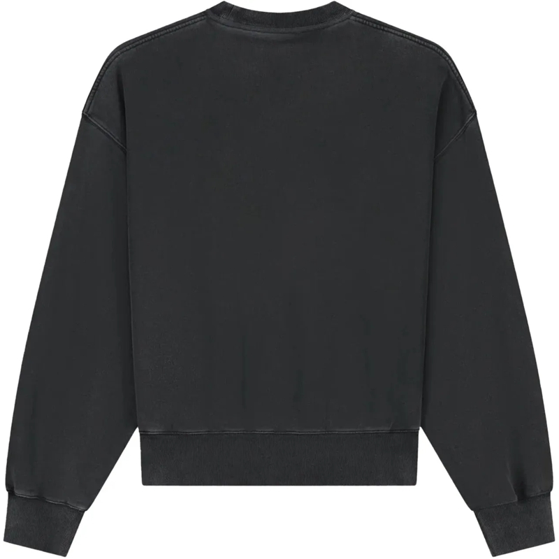 ØLÅF  Olaf Washed Signature Boxy Crewneck Sweaters Donke grau(Image 2)