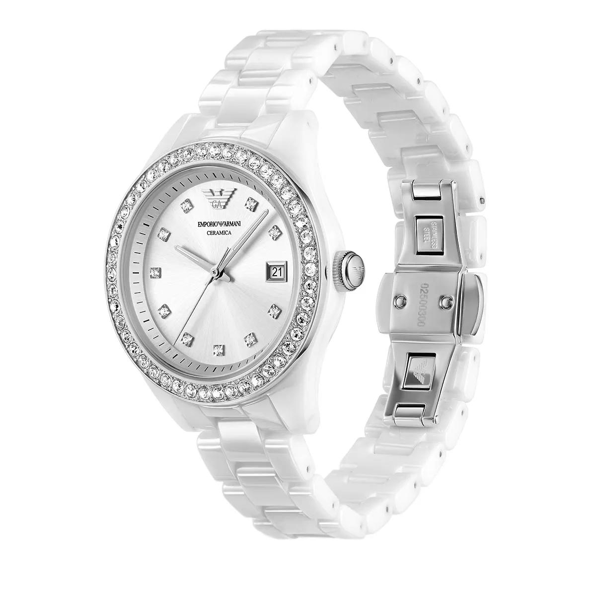 Emporio armani watch white cheap ceramic