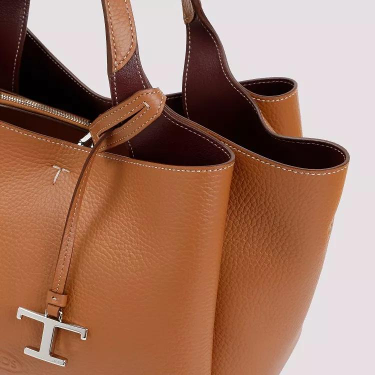 Thumbnail - Tod's Crossbody Bags - Bauletto Sacca Grained Leather Bag - Gr. unisize - in Braun - für Damen