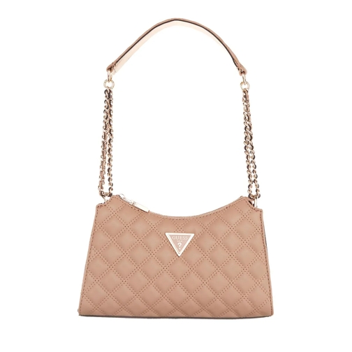Guess Schultertasche Giully Top Zip Shoulder Bag Beige