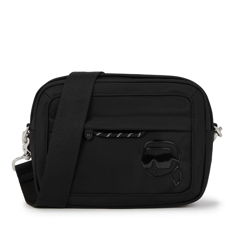 Karl Lagerfeld Crossbody Bag IKON NYLON UMHÄNGETASCHE schwarz