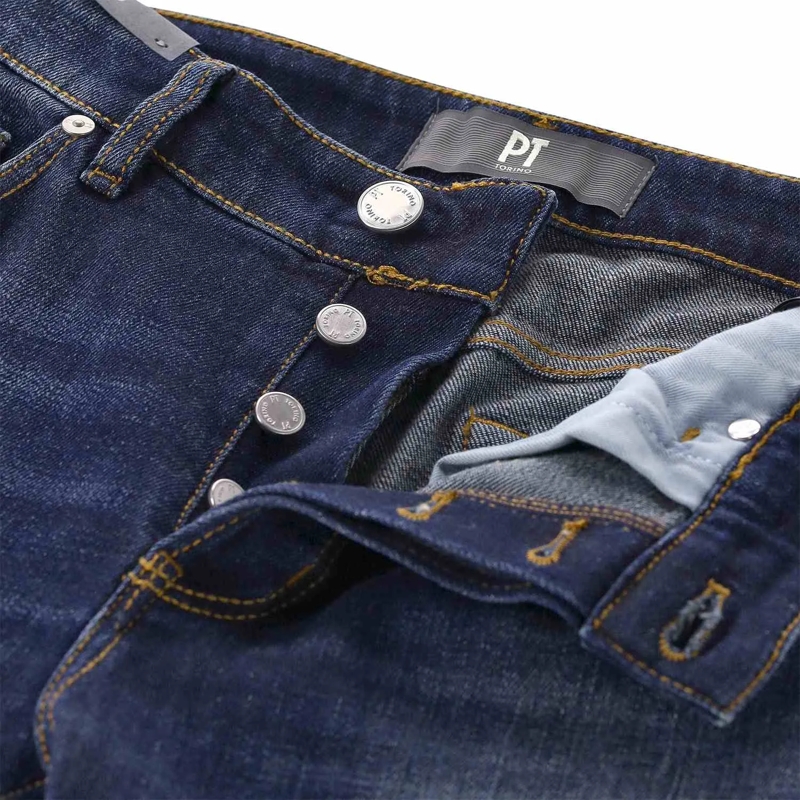 Pt Torino Jeans Tapered-Fit Jeans Reggae 0990 nero(Image 3)