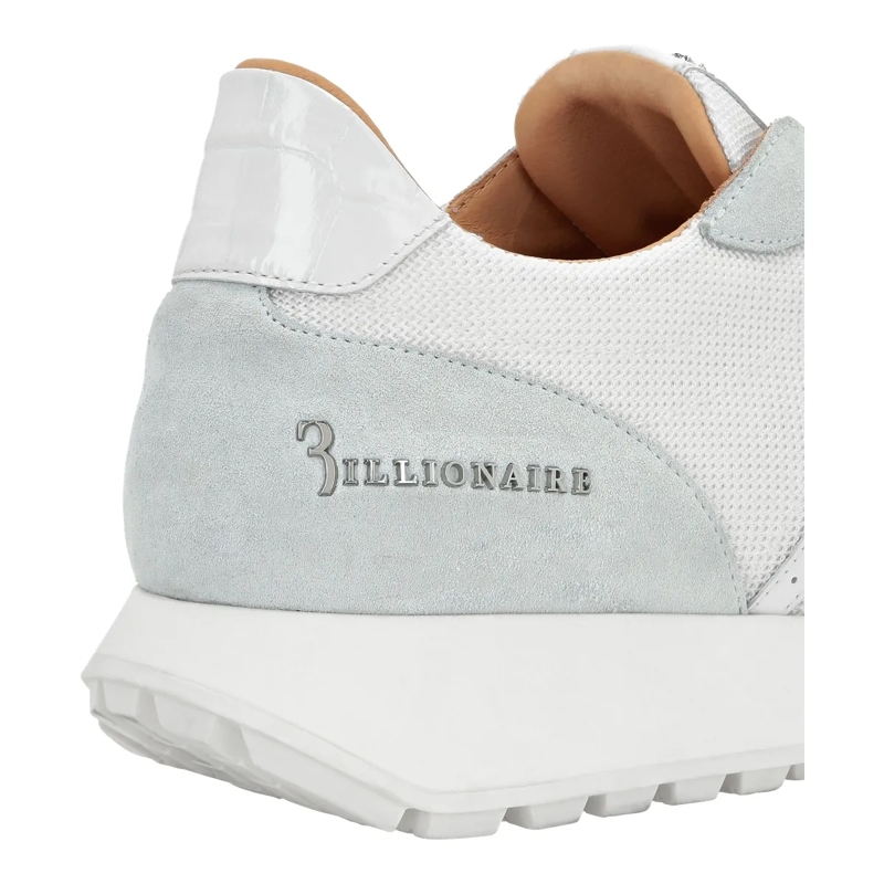 BILLIONAIRE Low-Top-Sneaker Läufer Sneaker Logo weiss(Image 5)