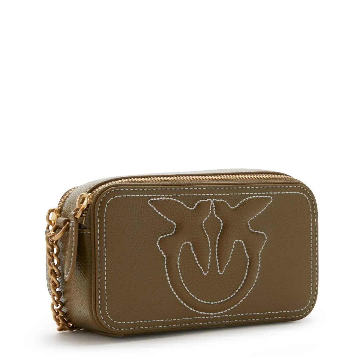 pinko Crossbody bags Carrie Camera Case in bruin