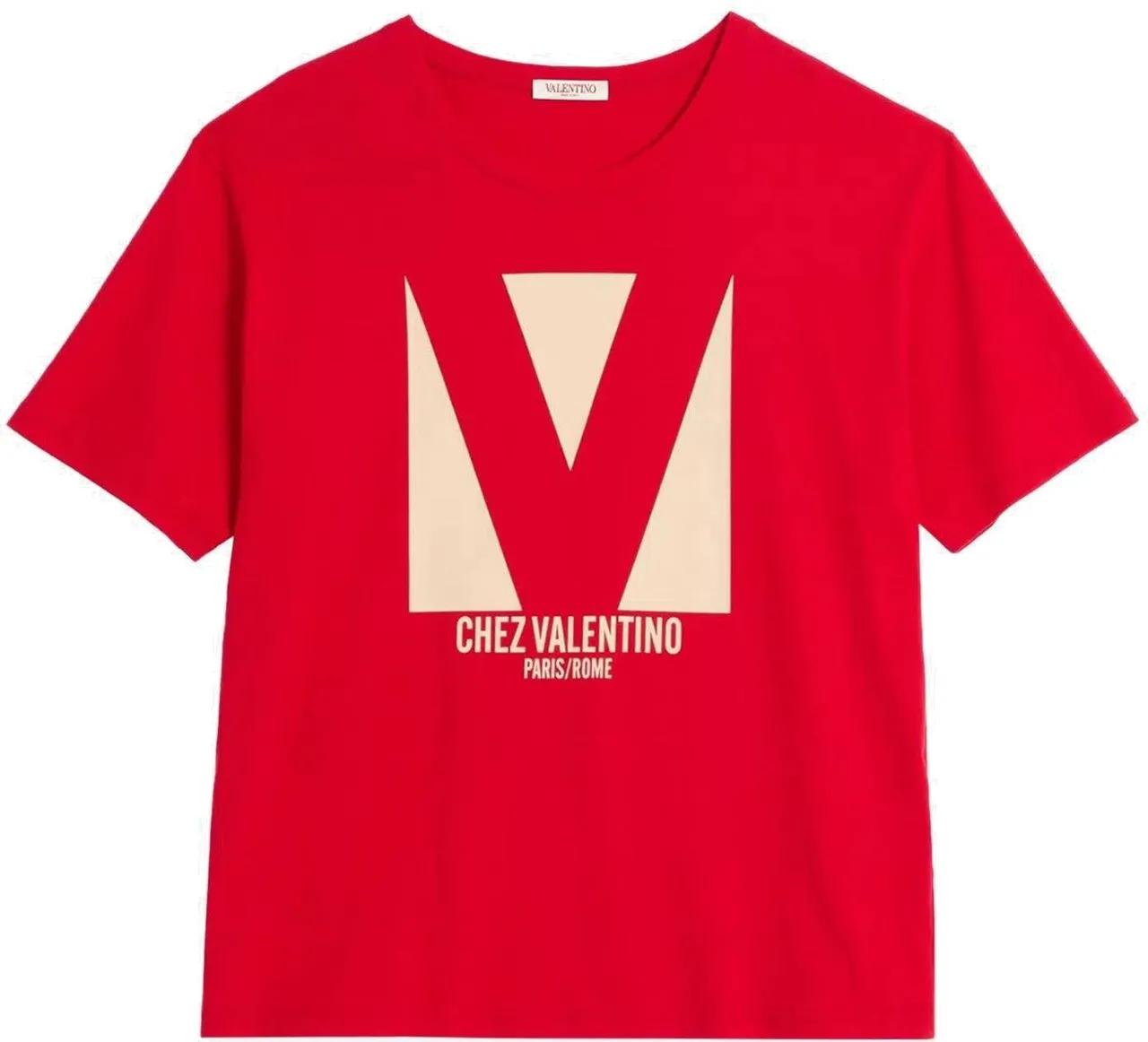 Thumbnail - Valentino Garavani - Cotton Logo T-shirt - Größe XL - bunt