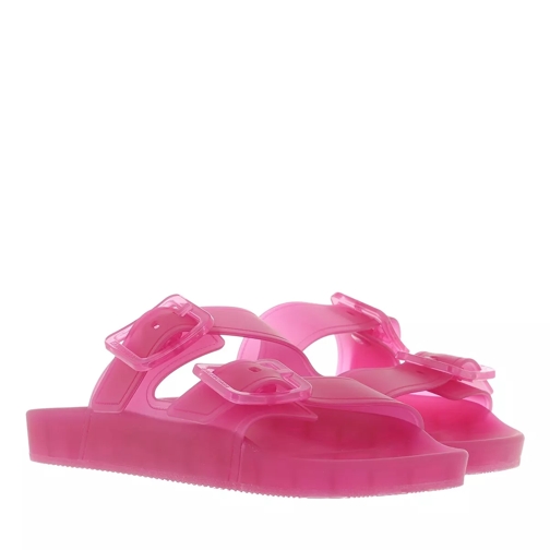 Balenciaga Mallorca Clear Slide Sandals Pink Slipper